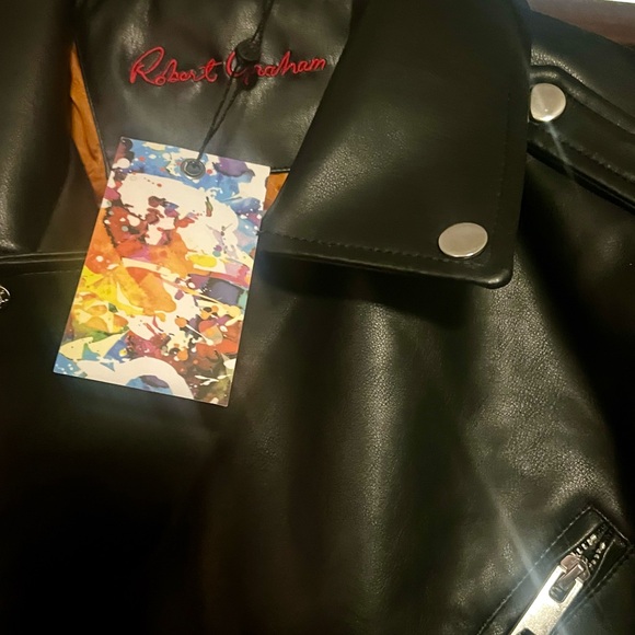 ROBERT GRAHAM “Racer” Biker Jacket - Picture 9 of 11